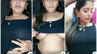 Super Sexy Tango Telegu Model Flashing Tits ANU