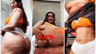 FIRST ON NET ~ ADITI MISTRY ORANGE BIKNI LIVE PREMIUM EXCLUSIVE