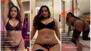 Divya Mistry Sister Of Aditi Mistry Paid Premium App Live In Bikni WATTA ASS