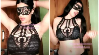 Sexy Tango Premium Model In Black Dress Super Hot