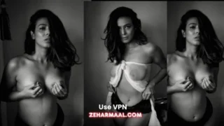 Extremely Beautiful Insta Model Transparent Top Pics with Clear View of Visible Boobs